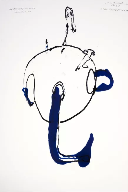 Pavel Schmidt, l'âme alvéolaire, dessin, 2023