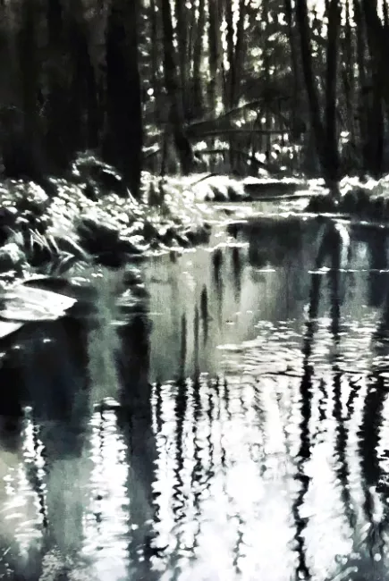 Daniel Galasso, La Broye, Vaud, 2024, Technique mixte (gras + vernis noir) sur toile, 150 x 150 , Crédit photographique, Daniel Galasso