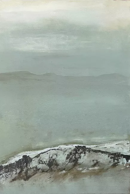 Thomas Grogg, technique mixte, acrylique, huile