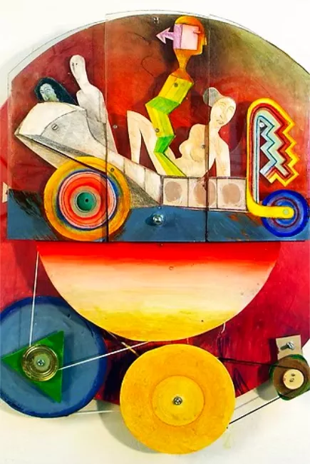 Riccardo Pagni, Makina, 2011, Technique mixte