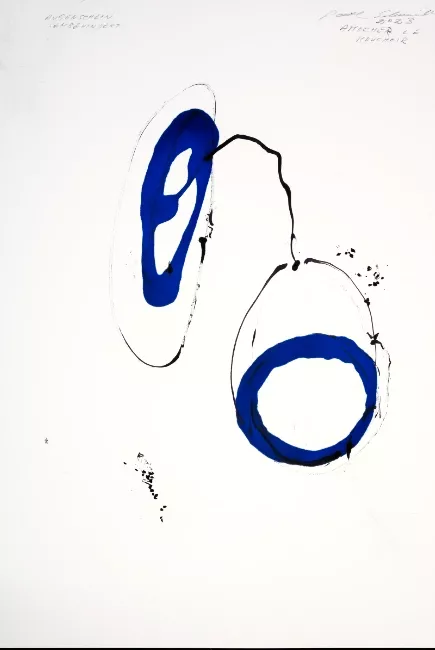 Pavel Schmidt l'amolissement mental, dessin, 2023